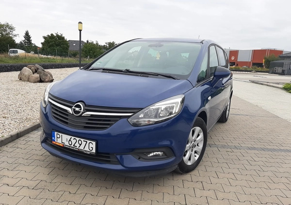 Opel Zafira cena 46900 przebieg: 186000, rok produkcji 2018 z Leszno małe 154